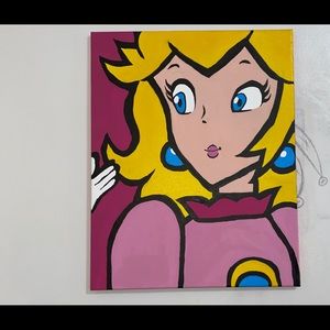 Princess Peach Painting